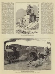 Con el contingente indio en Egipto